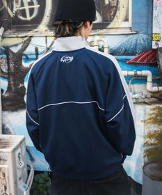 WEGO 【ユニセックス着用ITEM/MLサイズ展開】パイピングトラックジャケット