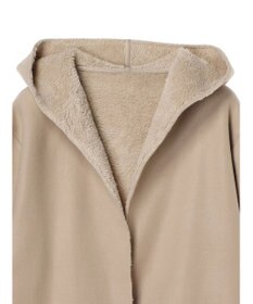 Green Parks ２ｗａｙフード裏ボアミディ丈コーディガン