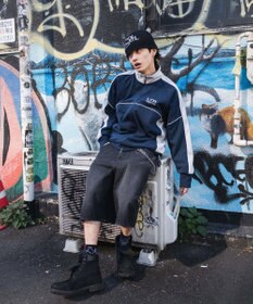 WEGO 【ユニセックス着用ITEM/MLサイズ展開】パイピングトラックジャケット