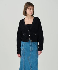 GRACE CONTINENTAL モールニットカーディガン