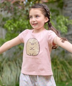 ANY KIDS 【WEB限定/すみっコぐらし】ミラクルスパンコールTシャツ