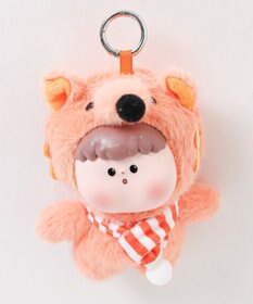 WEGO ぷっくりぽってりアニマルぬいぐるみキーホルダー