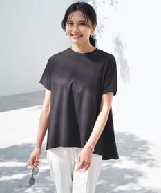 UNFILO L BEAUTY FORM-T バックフレアTシャツ
