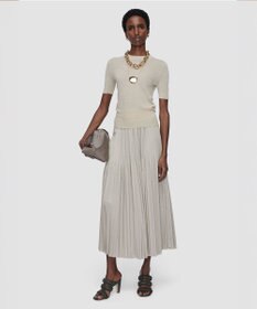 JOSEPH プリーツサテン　スカート