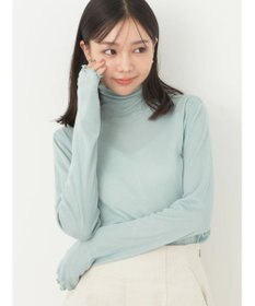 earth music&ecology シアータートルネックプルオーバー