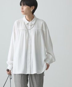 AMERICAN HOLIC バックＶギャザーブラウス