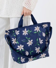 LeSportsac DELUXE EASY CARRY TOTE/フローラルブルームズネイビー