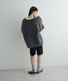 Green Parks 前後２ｗａｙキーネックシャギーニット