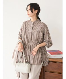 CRAFT STANDARD BOUTIQUE バンドカラーシャツ