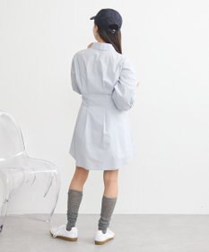 earth music&ecology ウエストタックシャツミニワンピース
