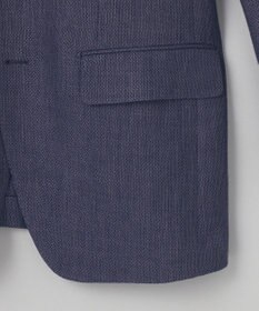 GOTAIRIKU 【DORMEUIL】ドーメル HEXAGON リネン ジャケット_ネイビー