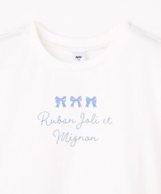ANY KIDS 【2点セット】Tシャツ×レース キャミソールチュニック