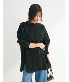 Green Parks ・ＳＵＧＡＲ　ＳＰＯＯＮ　刺繍レースシャツチュニック