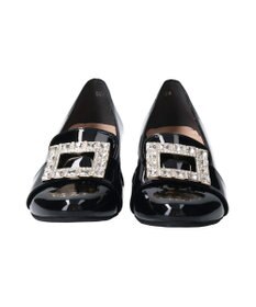 Bridget Birkin 【Bridget Birkin】バックルビジューヒールアップローファー