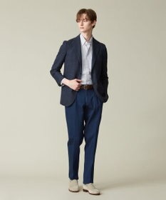 J.PRESS MEN 【KING SIZE】【ストレッチ】ワンタック ストレッチリングデニム パンツ