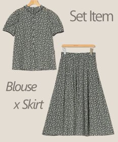 ONWARD Reuse Park セット商品/サイズ2【組曲】ブラウス春夏×スカート春夏