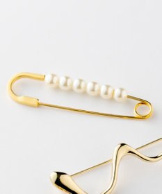 23区 パール キルトピン ゴールド系