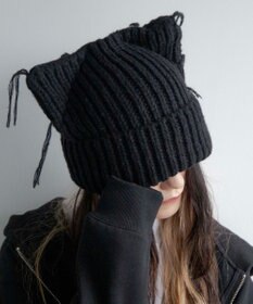 WEGO ローゲージネコミミニットキャップ