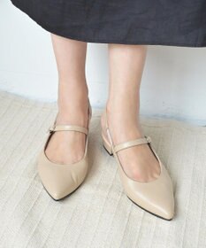 Pointer 日本製 本革ベルト付きミュール