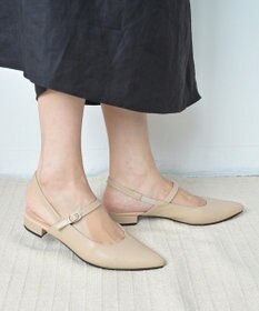 Pointer 日本製 本革ベルト付きミュール