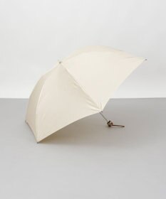 AURORA 【 NINA RICCI（ニナリッチ）】リボン柄無地ジャガード雨傘（折りたたみ傘）