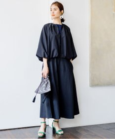 組曲 【洗える】サッカーストレッチ ブルゾン