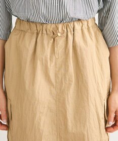 Green Parks シャイニーカーゴスカート