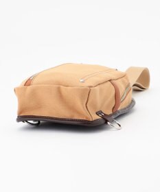 UNBILLION Otias 8号キャンバス牛革付属タテ型ボディバッグ