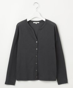 23区 【SLOW/一部店舗限定】シアーツイストシングルジャージー カーディガン