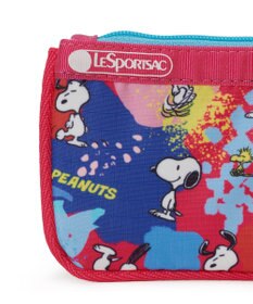 LeSportsac KEY CARD HOLDER/ピーナッツプレイタイム