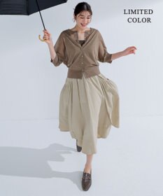 ICB 【WEB限定カラーあり・洗える】 ブロードステッチリブ タンクトップ