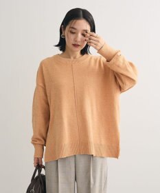 Green Parks ベロアモールリラックスサイズニットプルオーバー