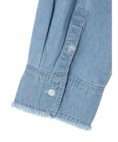 earth music&ecology クロップドポケットポイントシャツ