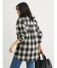 Green Parks ネルチェックシャツ