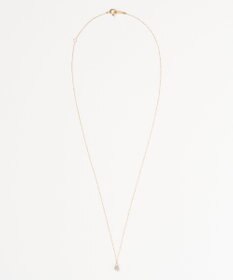 Phoebe 【K10】ジュエルラックネックレス　アクアマリン/3月誕生石/天然石/全長:40cm