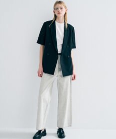 uncrave ウォッシャブルドライサップ ハーフスリーブジャケット