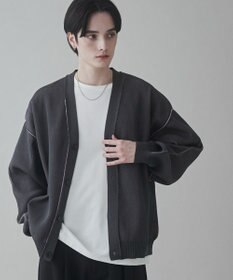 WEGO クリアライトリバーシブルカーディガン