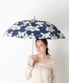 MOONBAT 【一級遮光/軽量】PAUL & JOE 晴雨兼用 日傘 長傘 総柄クリザンテーム 遮熱 UV