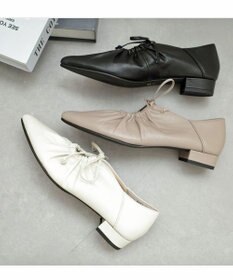 Pointer 日本製 本革ポインテッドトゥリボンパンプス