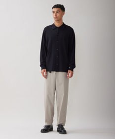 UNFILO MENS 【男女兼用】スタイリッシュ ニットシャツ