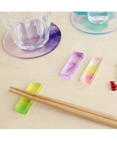 PRESENTERS ROOM toumei / あわいろ coaster 木箱入り4枚セット