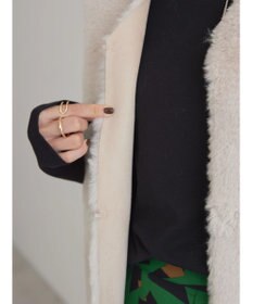 AMERICAN HOLIC 丈違いフェイクファーベスト