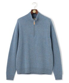 J.PRESS MEN 【KING SIZE】【Cash Lamb’s Wool】ハーフジップニット