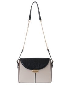 YECCA VECCA 配色メタルポイントバッグ