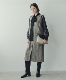 YECCA VECCA 配色メタルポイントバッグ