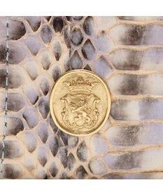 A.D.M.J. 【スネークレザー】ガマグチウォレット