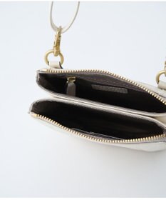 MIYABIYA 南蛮七宝 ソフトレザー ダブルポシェット