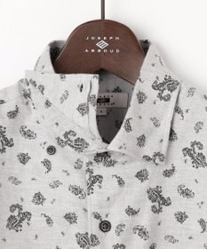 JOSEPH ABBOUD 【柔らか】シャンブレーツイルピーチ シャツ