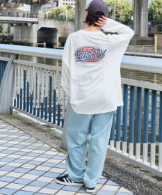 WEGO 【ユニセックス着用ITEM】サークルロゴBIG　T（LS）