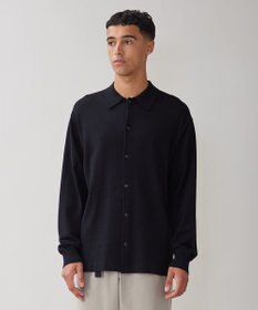 UNFILO MENS 【男女兼用】スタイリッシュ ニットシャツ